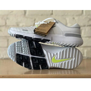Nike Free Golf Next Nature White Grey Volt Waterproof FN0332-101 Men Size 13 New
